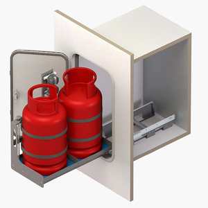 Propane Bottle Support